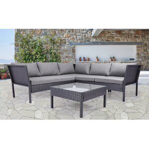 4 Piece Seating Group with Cushion