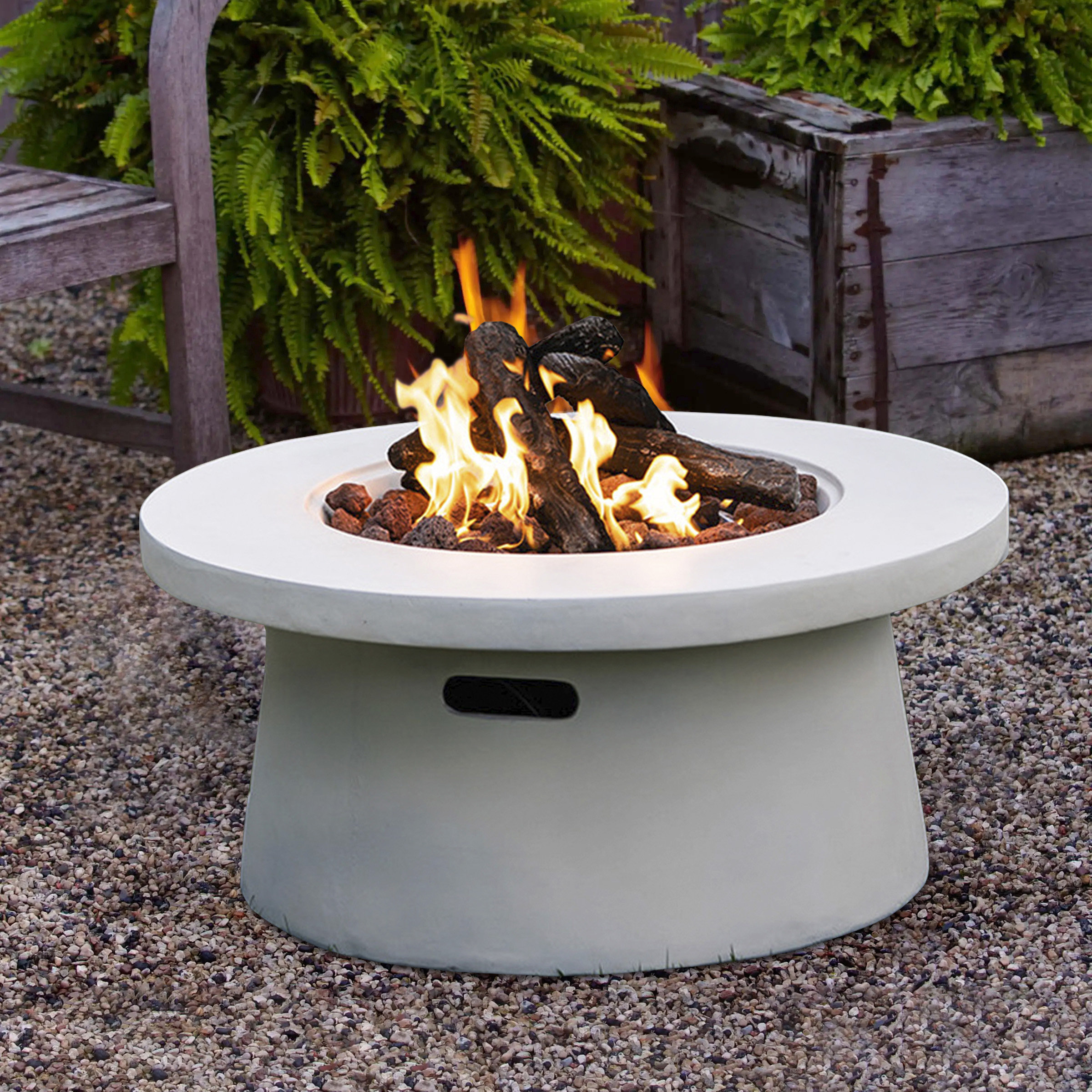 lisdale concrete propane fire pit