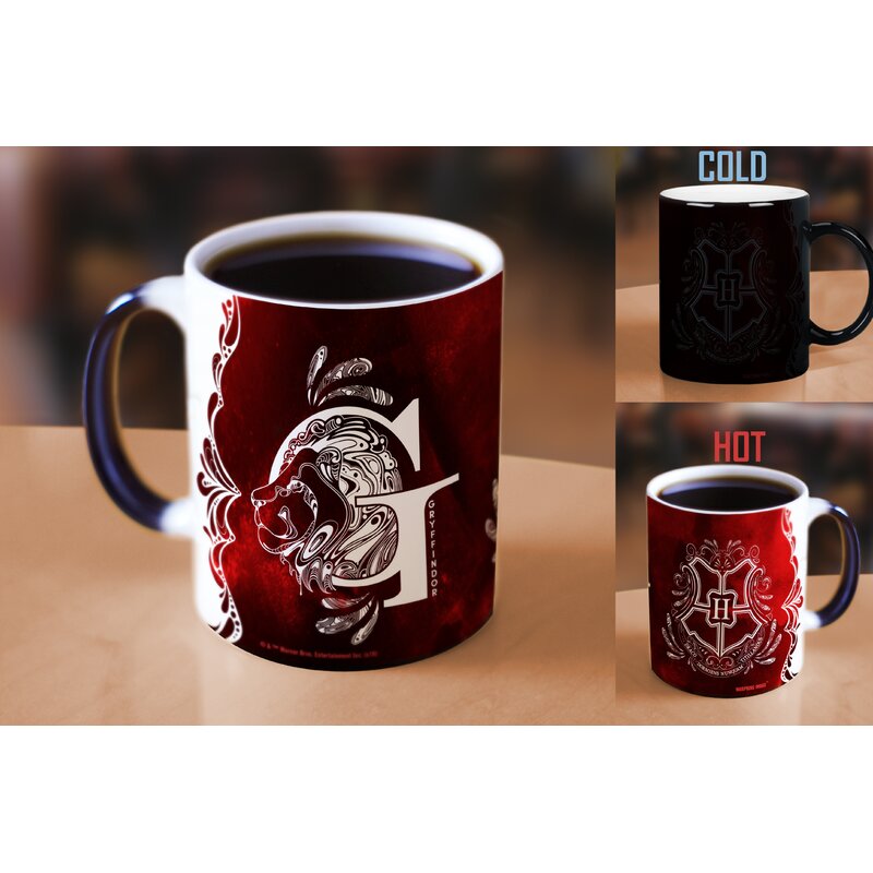 Morphing Mugs Harry Potter Aguamenti Gryffindor Coffee Mug Wayfair