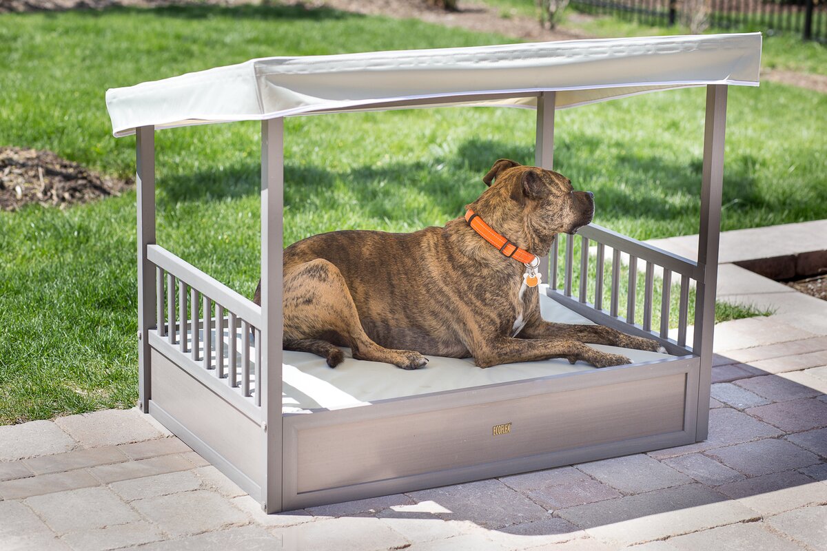 Tucker Murphy Pet Douglas Outdoor Dog Bed with Cover & Reviews Wayfair