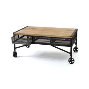 Chantal Coffee Table with Magazine Rack by Trent Austin Design