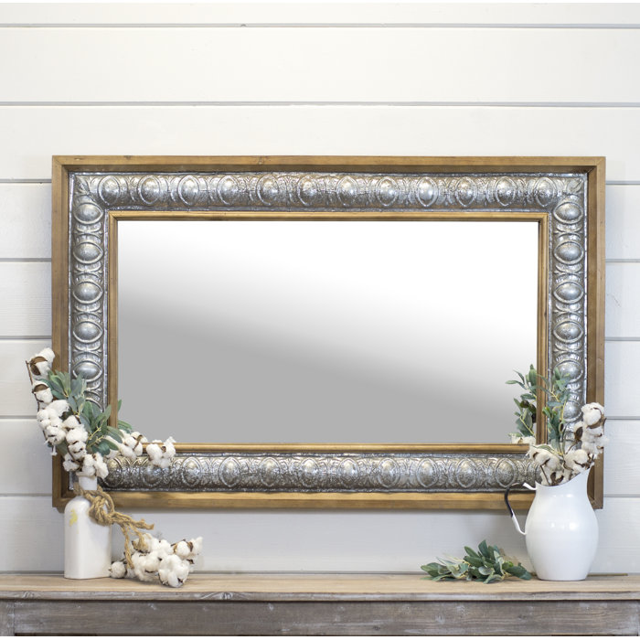 Bungalow Rose Paine Vintage Framed Accent Mirror Wayfair