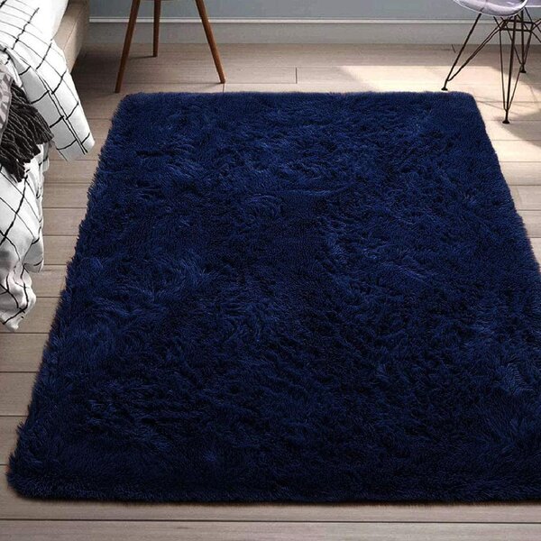 ECO FRIENDLY RECYCLED SHAGGY RUG GREY SUPER SOFT 100% RECYCLED PLASTIC BOTTLES 