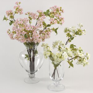 Faux Botanicals Decorative Cherry Blossom (Set of 12)