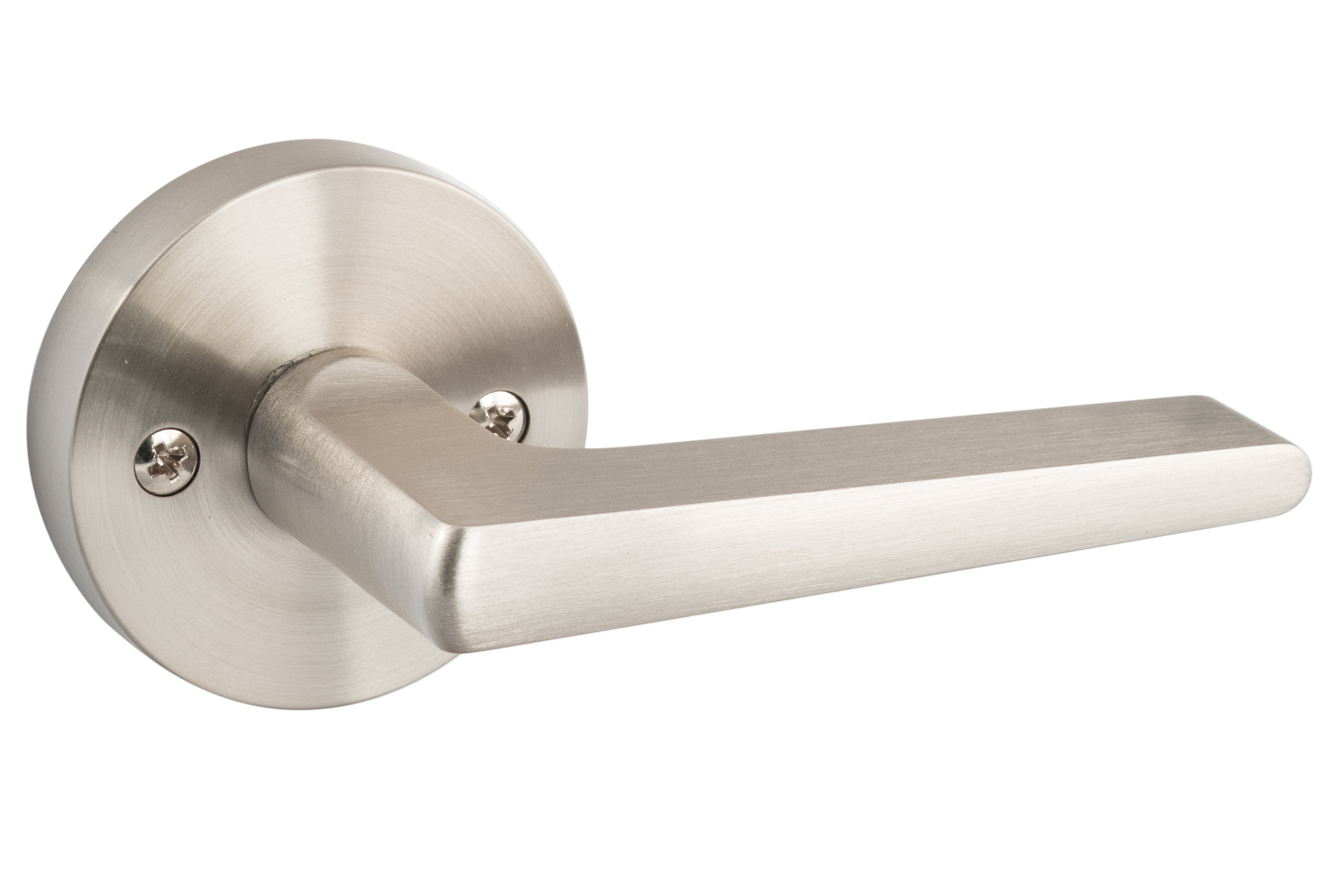 Sure Lochardware Basel Single Dummy Door Lever With Round Rosette Wayfair