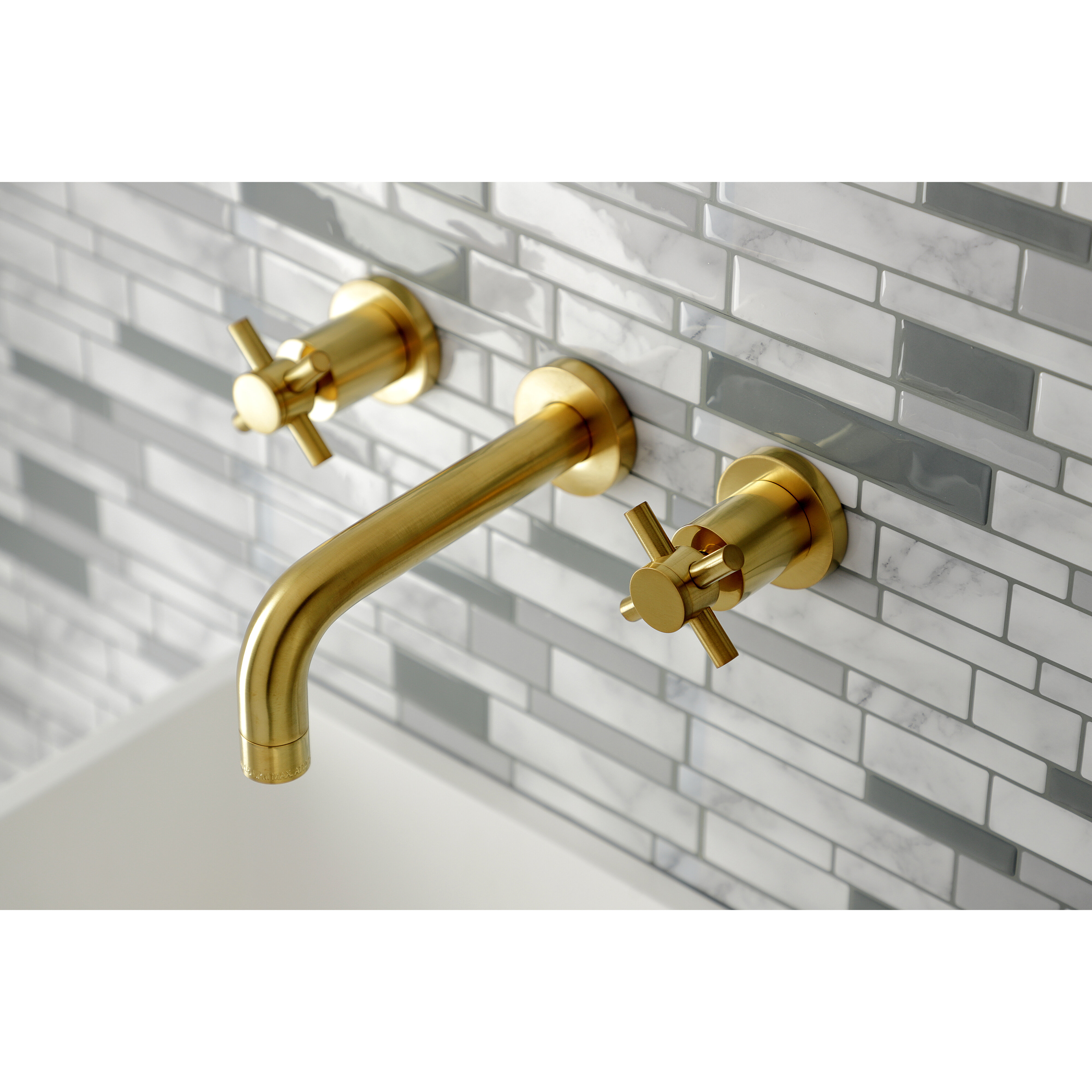 Kingston Brass Concord Wall Mounted Bathroom Faucet & Reviews | Wayfair