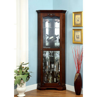 Go to store & view more images Astoria Grand Baysden Corner Curio Cabinet