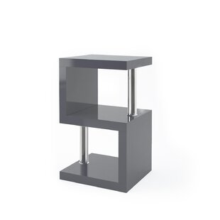 Grey Gloss Bedside Table Wayfair Co Uk