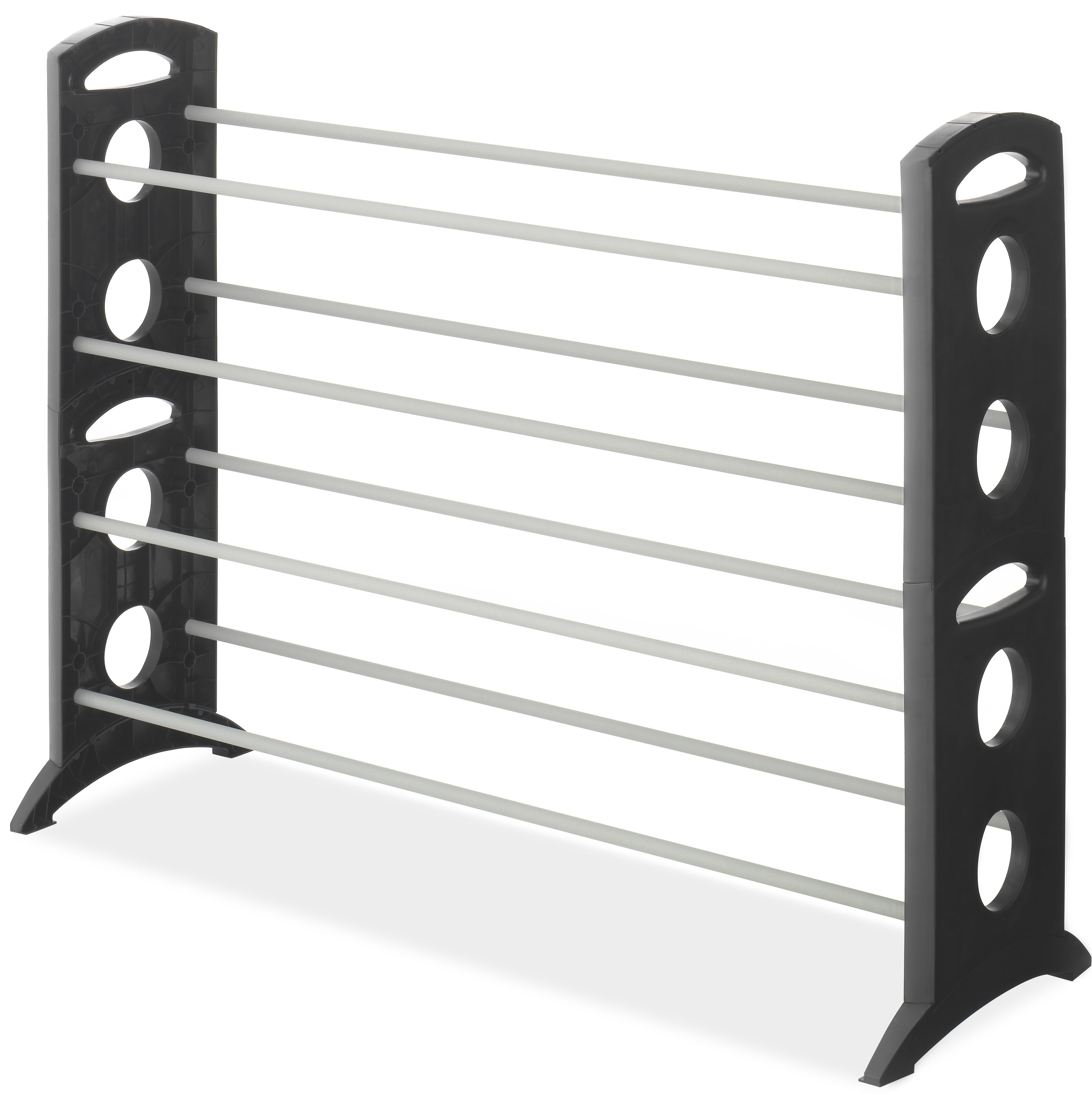 Whitmor Inc Floor 4 Tier 20 Pair Shoe Rack Reviews Wayfair