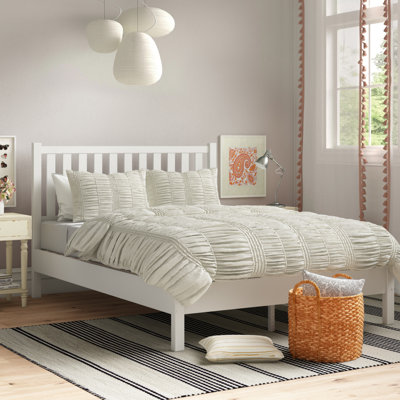 Eric Solid Wood Low Profile Standard Bed