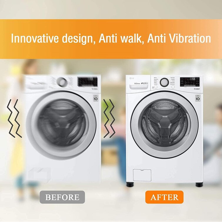 4pcs Anti Vibration Noise Reducing Pad for Washing Machine Shock Proof Pad 