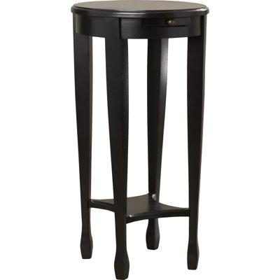 Bette Oval End Table With Storage