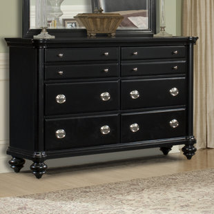 Maner 6 Drawer Standard Dresser by Charlton Home