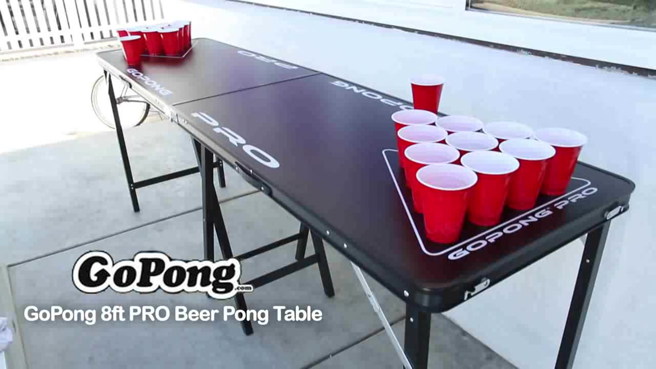 Gopong Pro 8 Premium Beer Pong Table For Bars Reviews Wayfair Pro 8 Premium Beer Pong Table For Bars