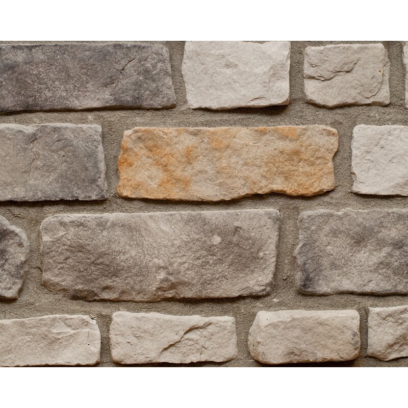 Veneer Stone Works Random Sized Cobblestone Splitface Mosaic Tile Wayfair