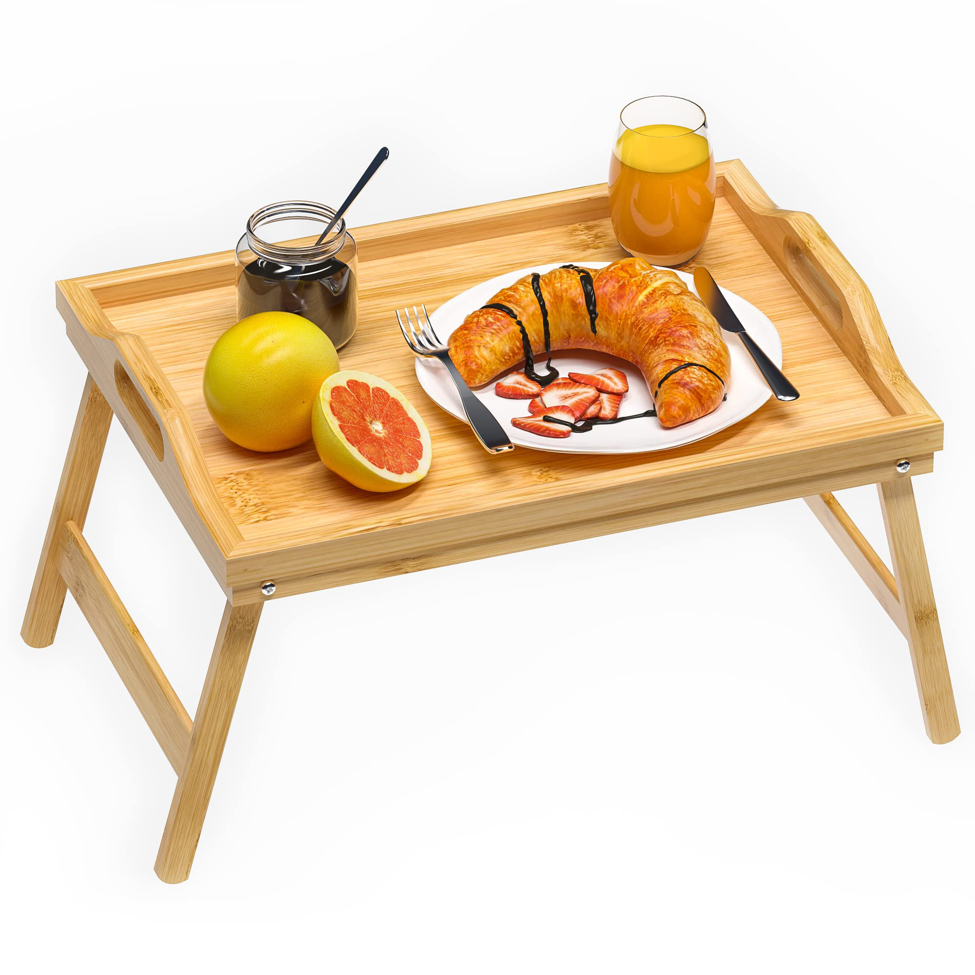 breakfast in bed tray for two