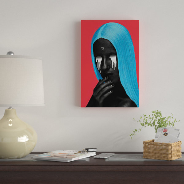 East Urban Home Small Upside Down Triangle Graphic Art Print On