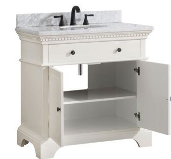 Ophelia Co Ruthann Marble Top 37 Single Bathroom Vanity Set Reviews Wayfair
