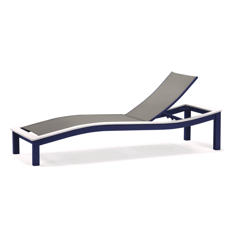 Telescope Casual Bazza Marine Grade Sling Contour Reclining Chaise Lounge Wayfair