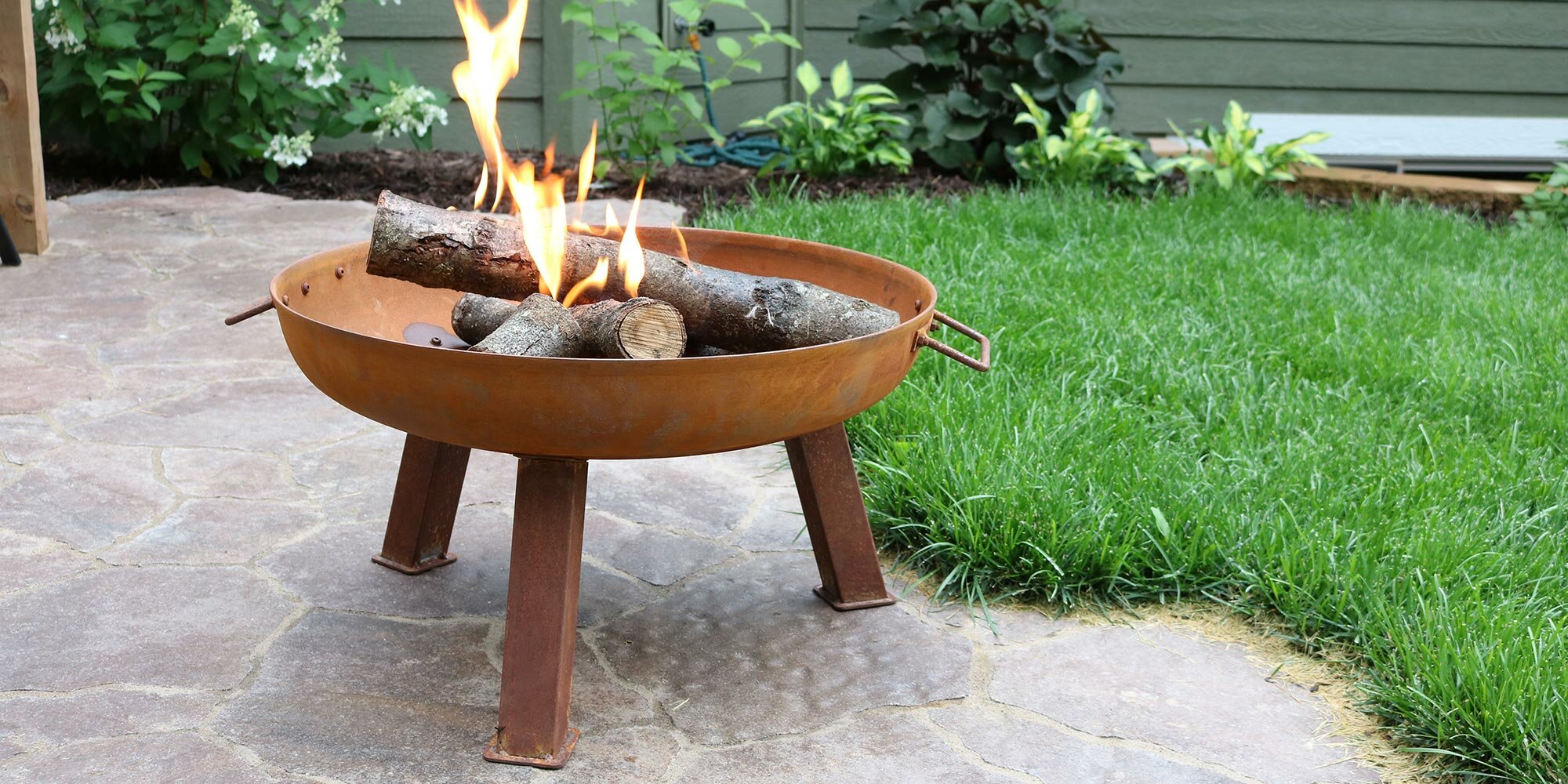 Williston Forge Tidworth Bowl Cast Iron Wood Burning Fire Pit