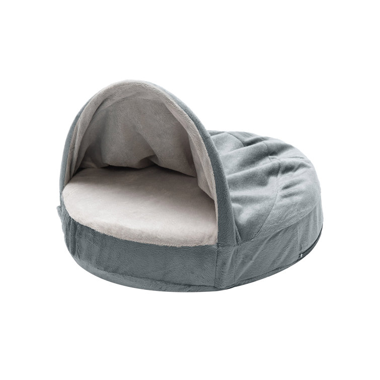 tranquil cuddler dog bed