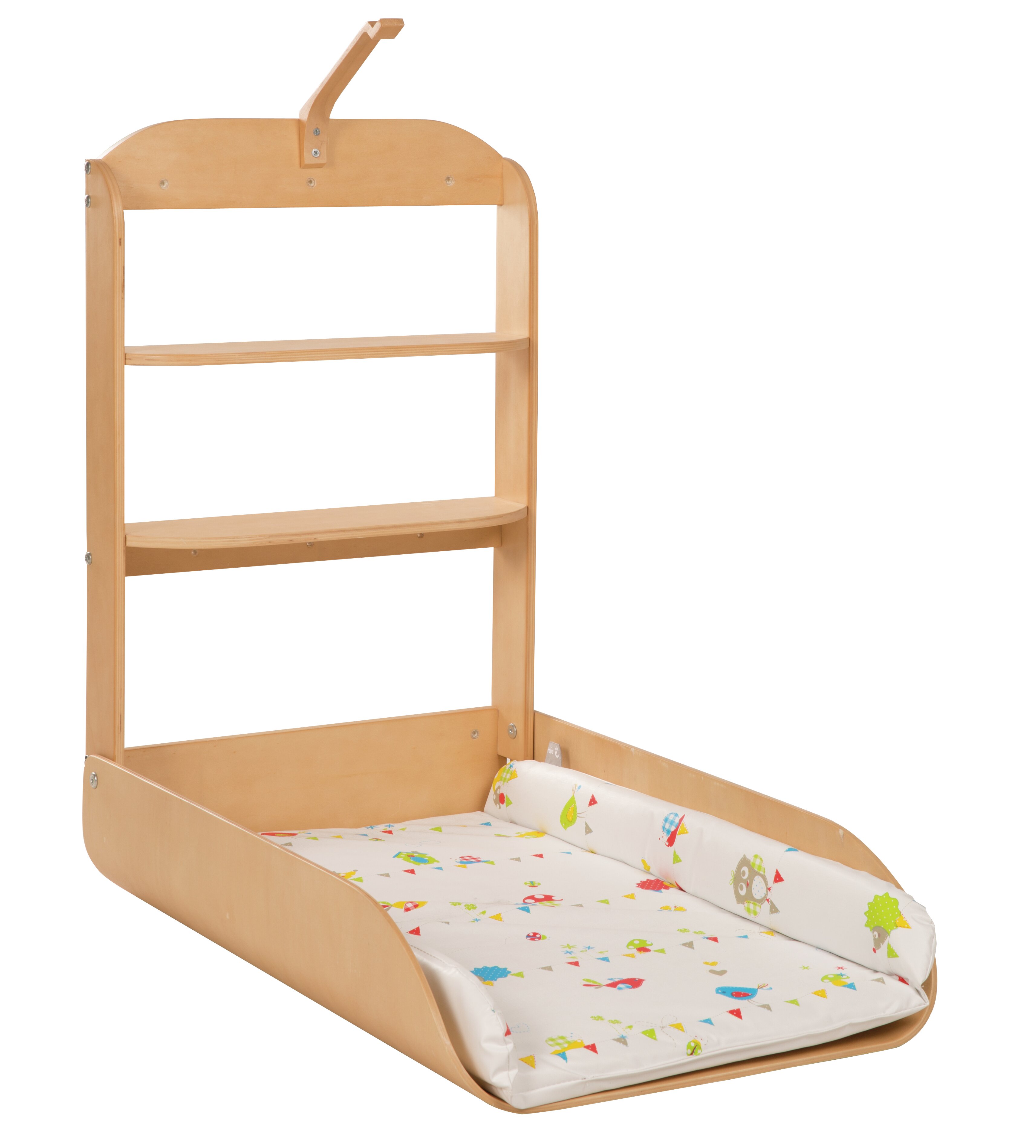 mounted changing table