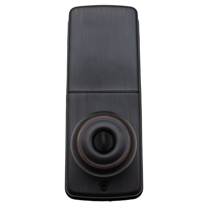 Lockey Usa E Digital Keyless Door Knob With Remote Reviews Wayfair