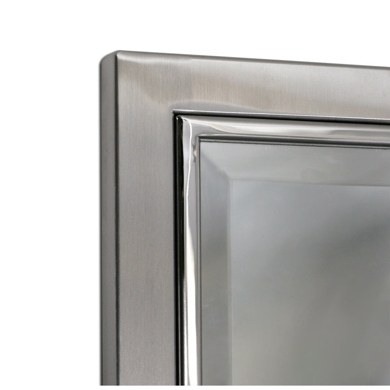 Ebern Designs Congdon 16 X 26 Recessed Framed Medicine Cabinet With 3 Adjustable Shelves Reviews Wayfair