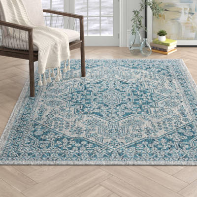 Emrys Oriental Navy Red Area Rug Reviews Joss Main