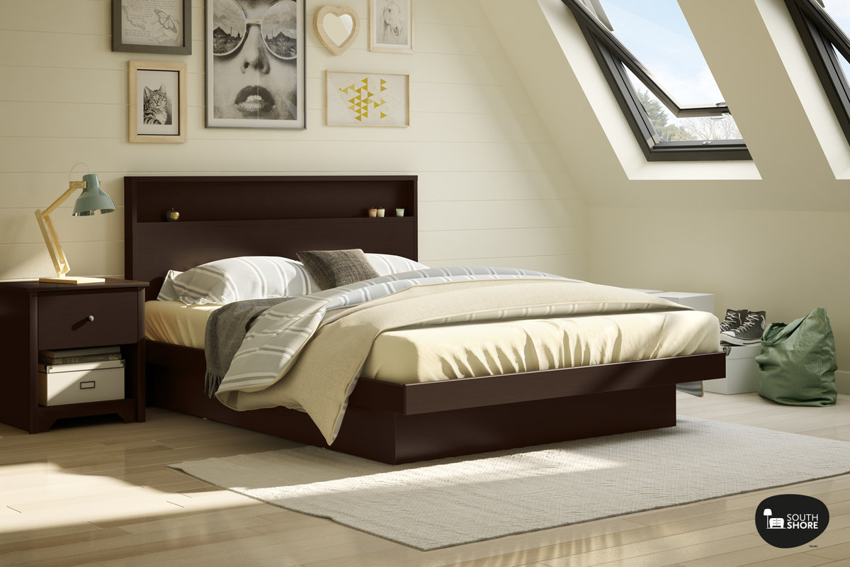 South Shore Basic Queen Platform Bed Reviews Wayfair - Defaultname south shore basic queen platform bed reviews wayfair - defaultname