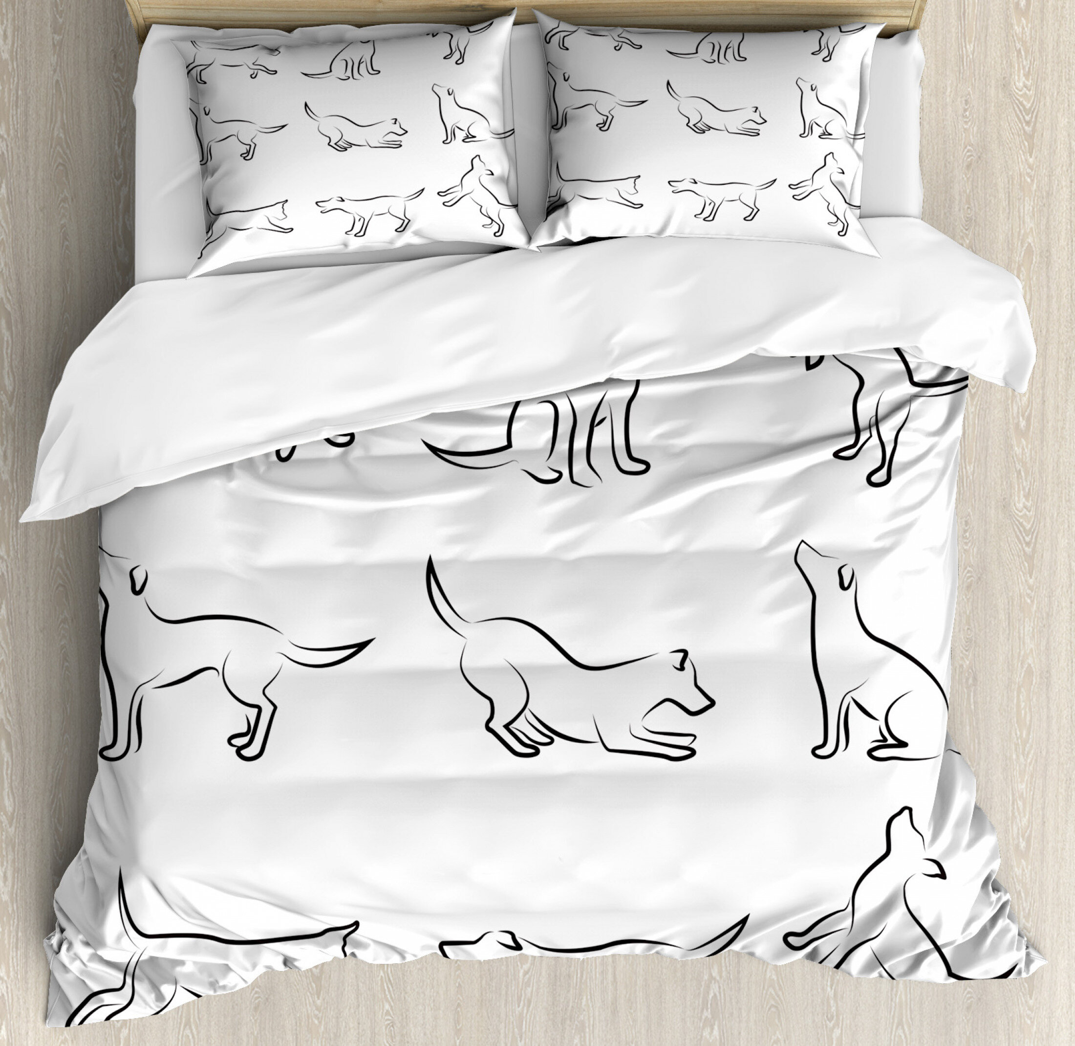 East Urban Home Dog Duvet Cover Set Wayfair