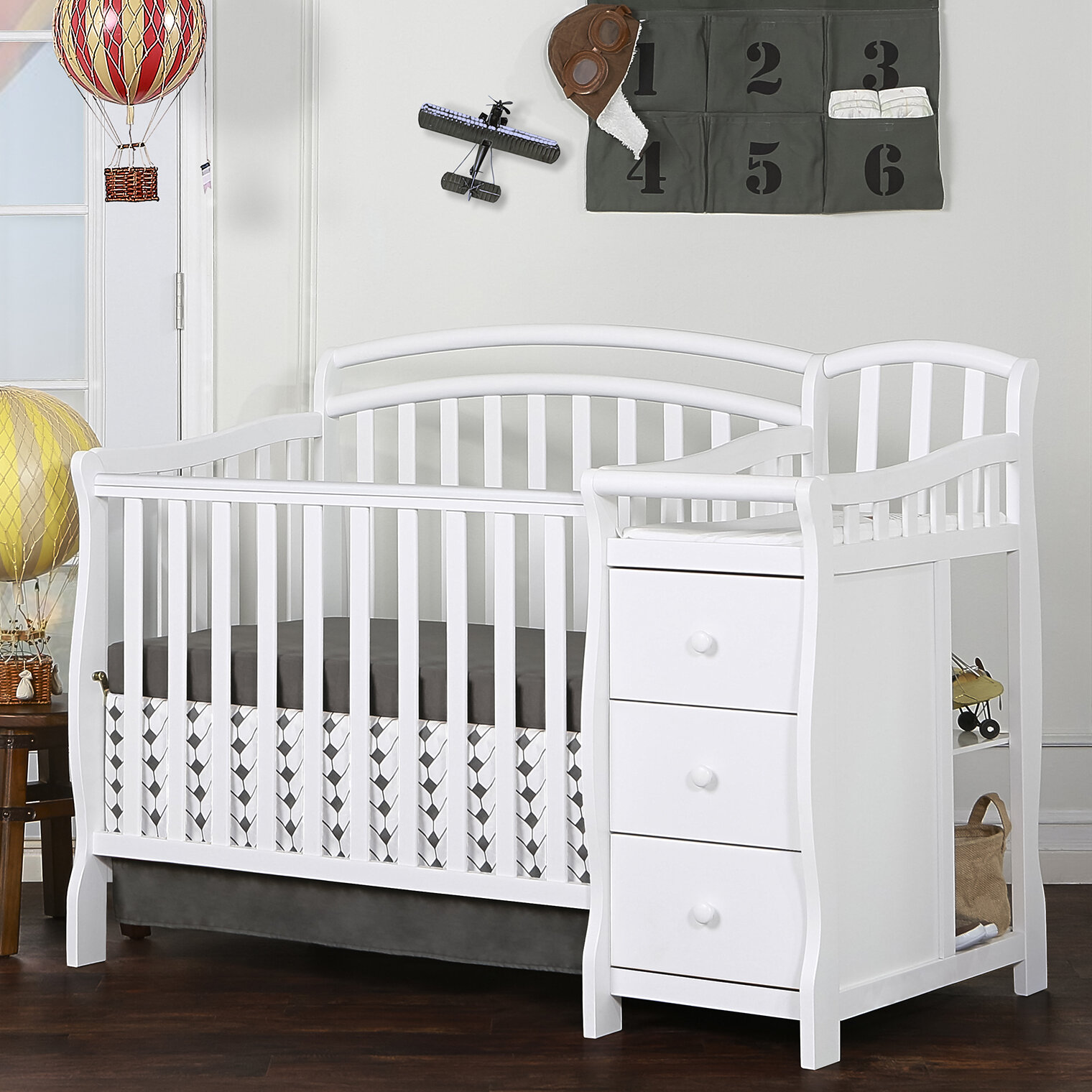 dream on me 7 in 1 crib instructions