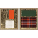 2 Piece Geometric Framed Art You Ll Love In 2021 Wayfair
