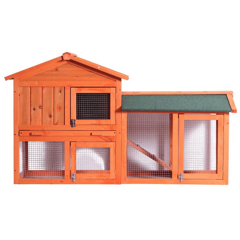 wooden ramp for rabbit hutch