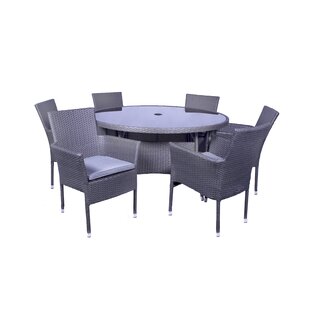 Marylyn 6 Seater Dining Set With Cushions Image