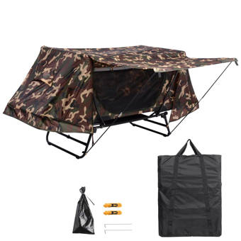 compact pop up portable folding outdoor cot