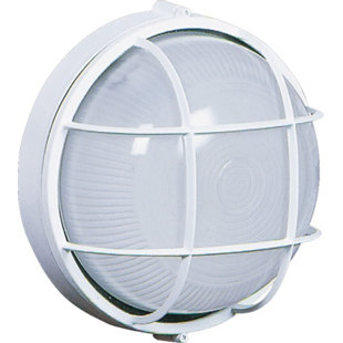 Best Munson 1-Light Outdoor Bulkhead Light By Breakwater Bay Outdoor Lighting Munson 1-Light Outdoor Bulkhead Light By Breakwater Bay Outdoor Lighting
