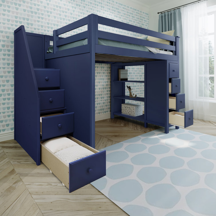king single loft beds