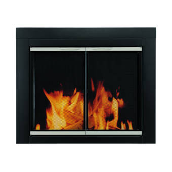 Pleasant Hearth Ascot Bifold Style Steel Fireplace Doors Reviews
