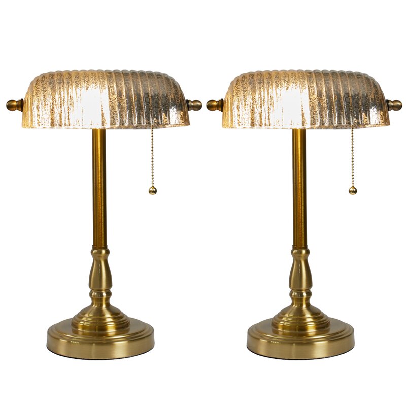 wayfair bankers lamp