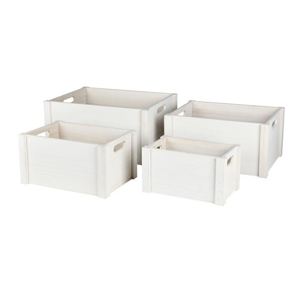 wooden box with handle
