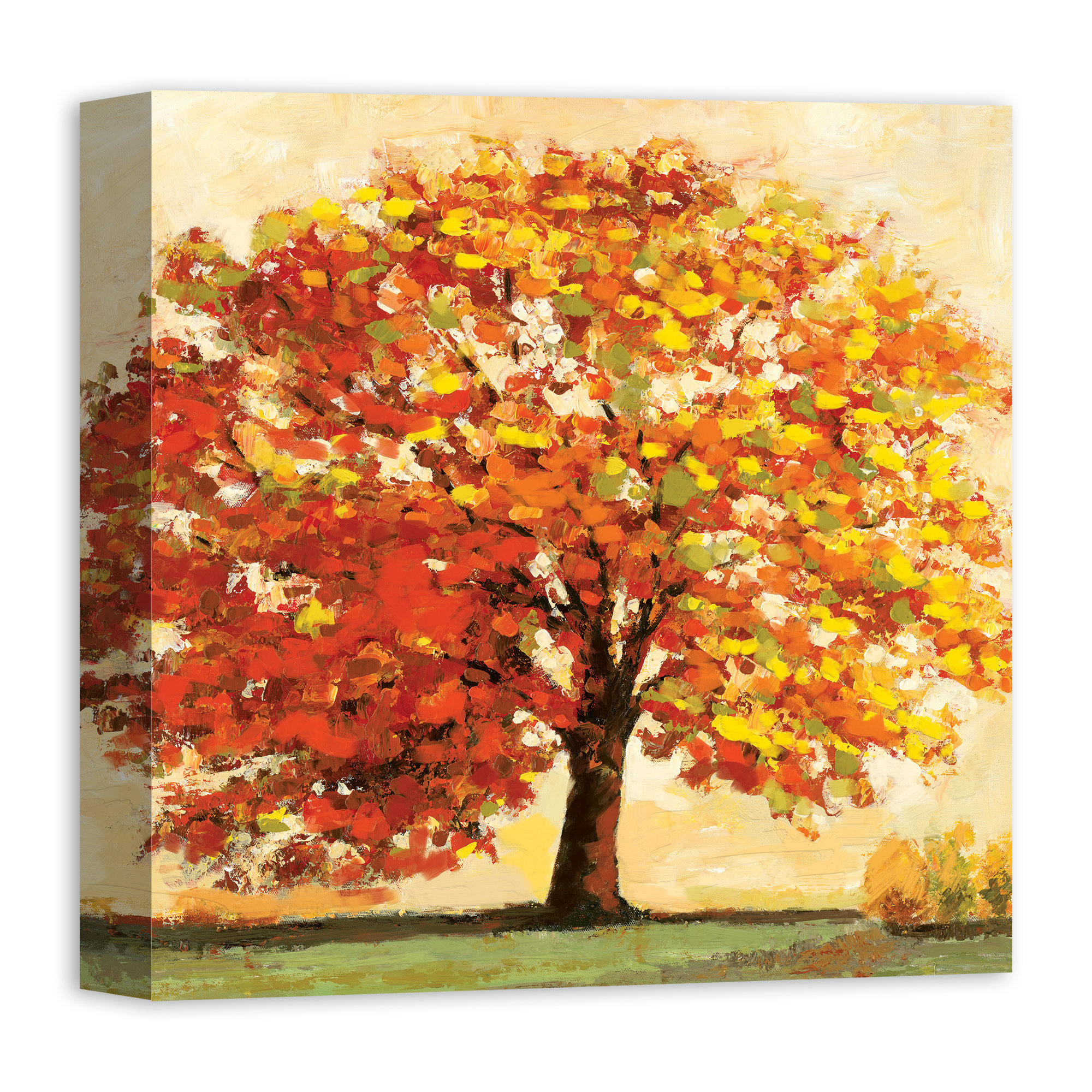Fall Tree - Wrapped Canvas Print