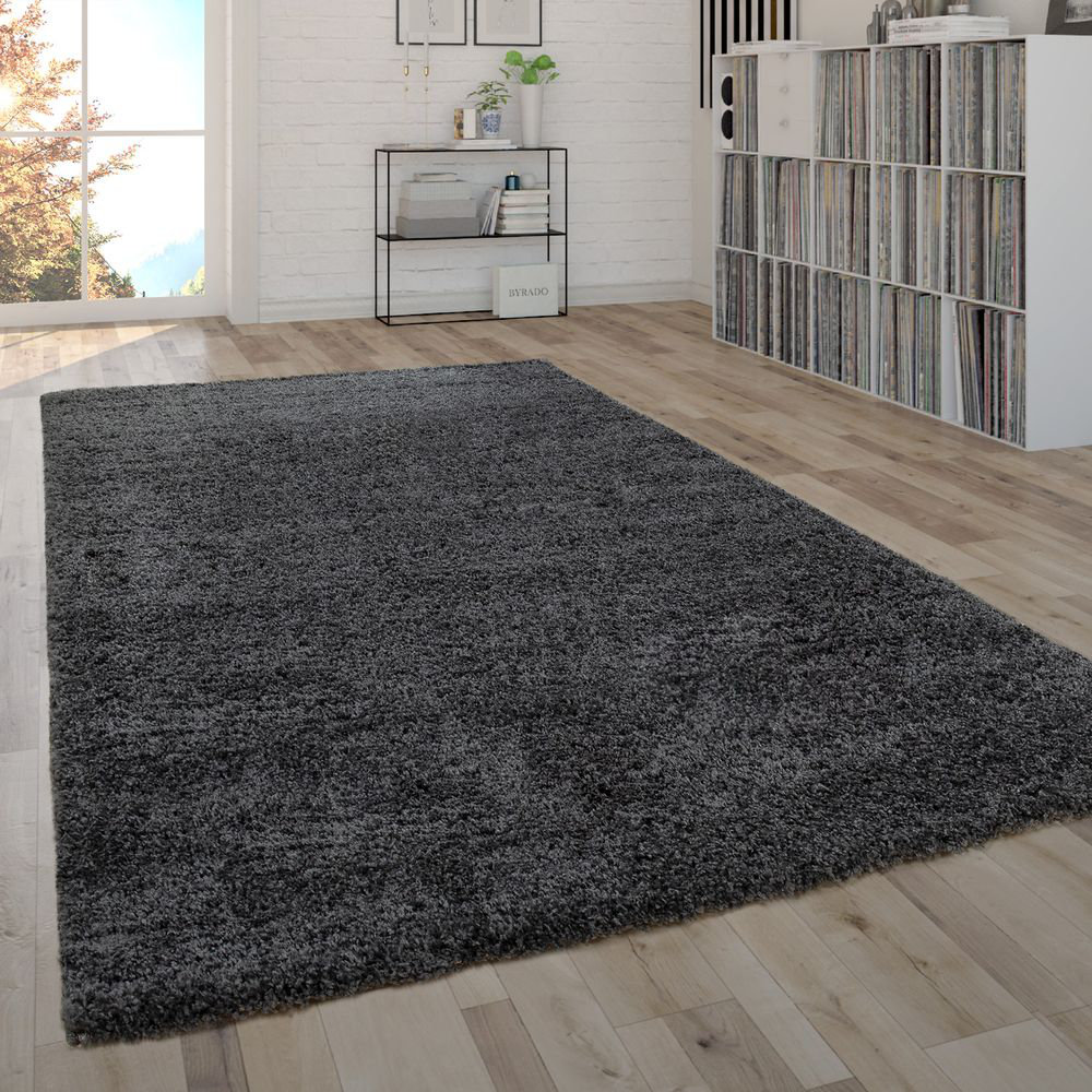 Zipcode Design Shaggy Teppich Ivanna In Anthrazit Bewertungen