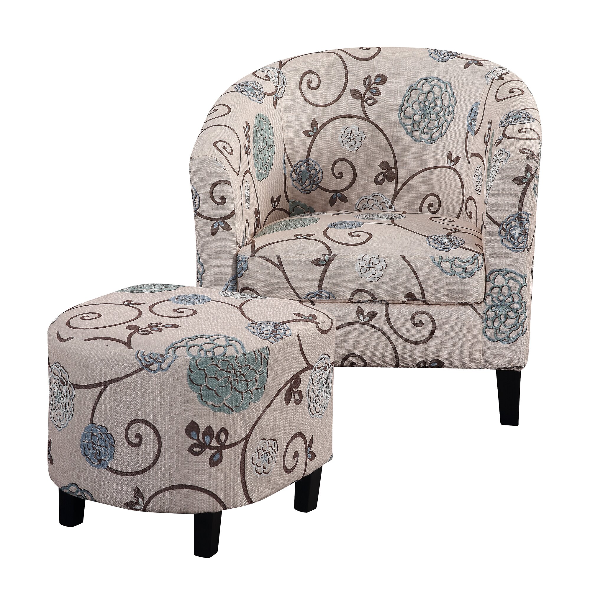 Ottoman Included Alcott Hill Accent Chairs Youll Love In 2021 Wayfair