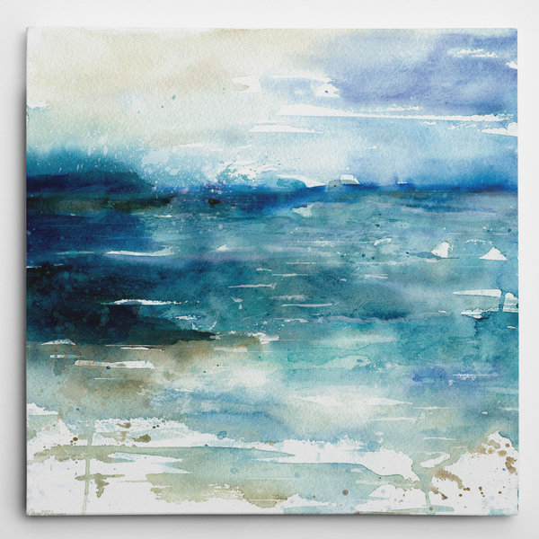 Highland Dunes Ocean Break I By Carol Robinson Painting Print On