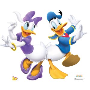 Disney Donald and Daisy Dancing Stand-Up