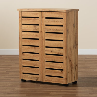 Anvar 15 Pair Shoe Storage Cabinet