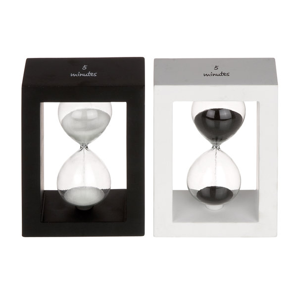 Black Sand Hourglass Wayfair