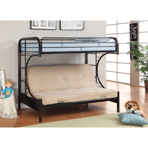 Hokku Designs Prism Twin Futon Bunk Bed & Reviews Wayfair