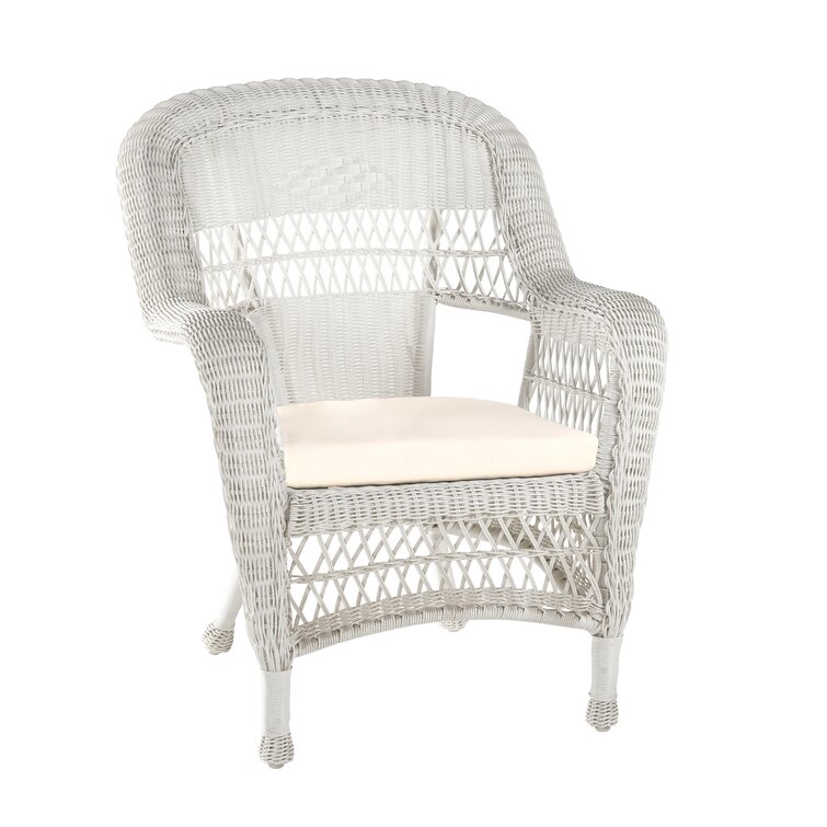 WHome Collection Patio Chair with Cushion | Wayfair